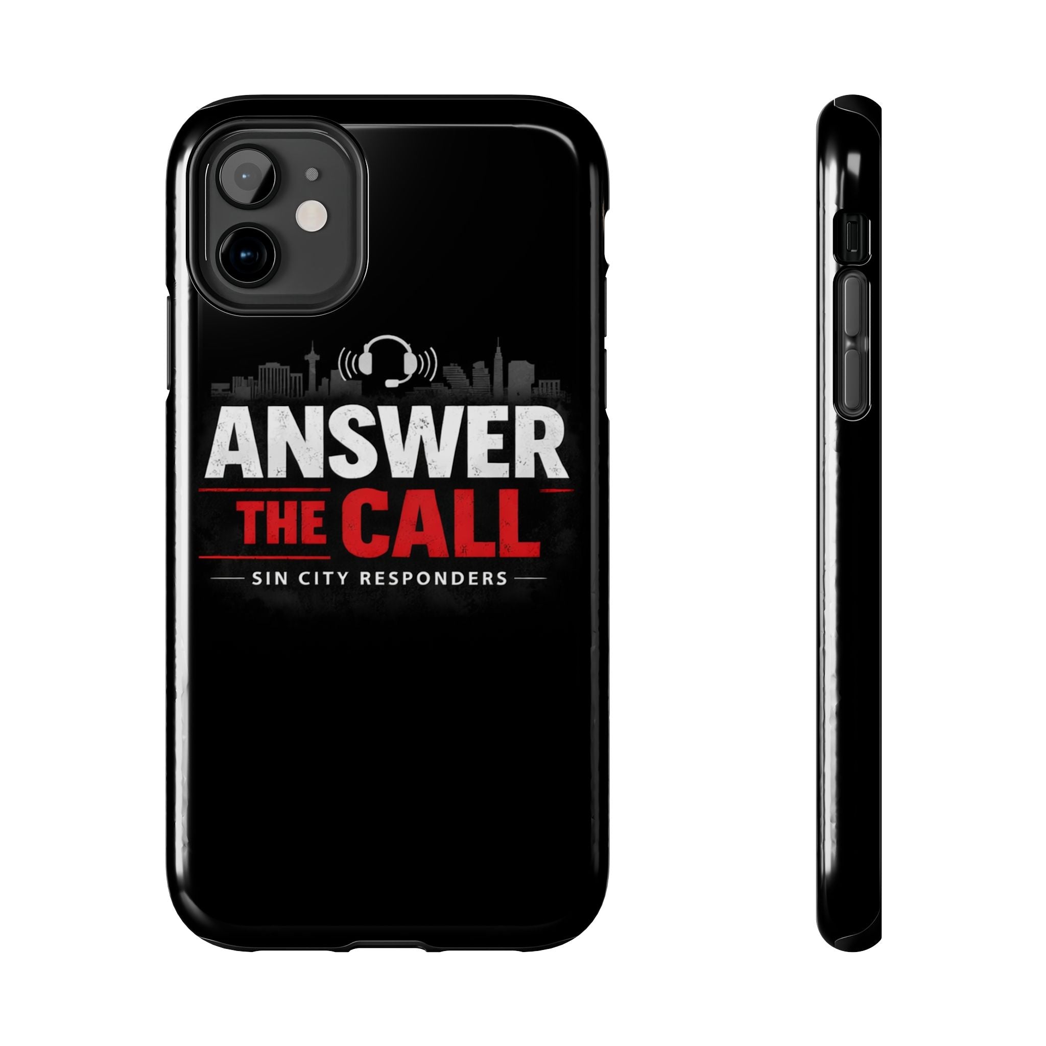 Answer The Call Tough Phone Case — Sin City Responders Protective Cover