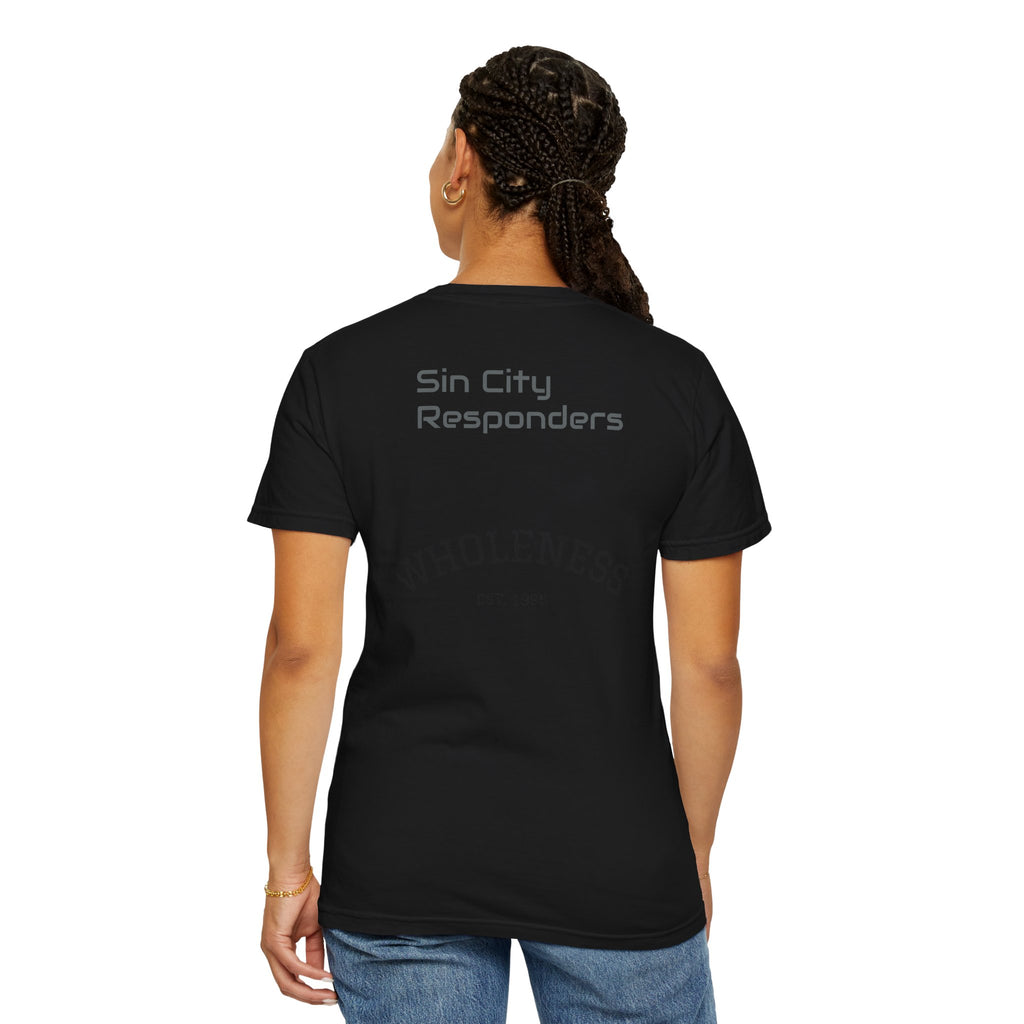 T-Shirt - "Tough on Crime / Never Fear the Dark" Sin City Responders Graphic