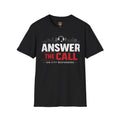 Answer the Call T‑Shirt — “The Voice You Pray Answers” RED Faith Rescue Tee