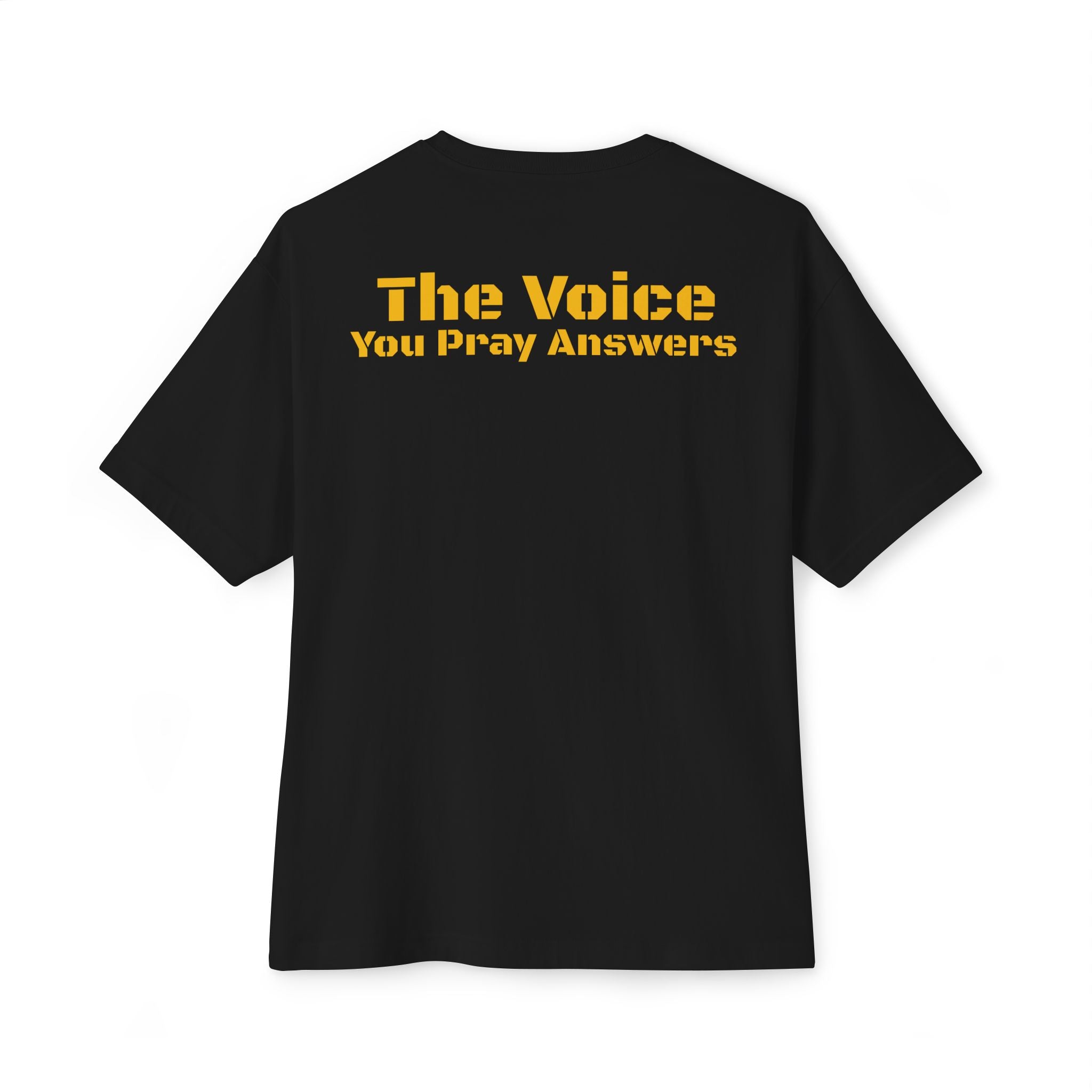 Answer The Call T‑Shirt — "The Voice You Pray Answers" GOLD First Responder Tribute Tee