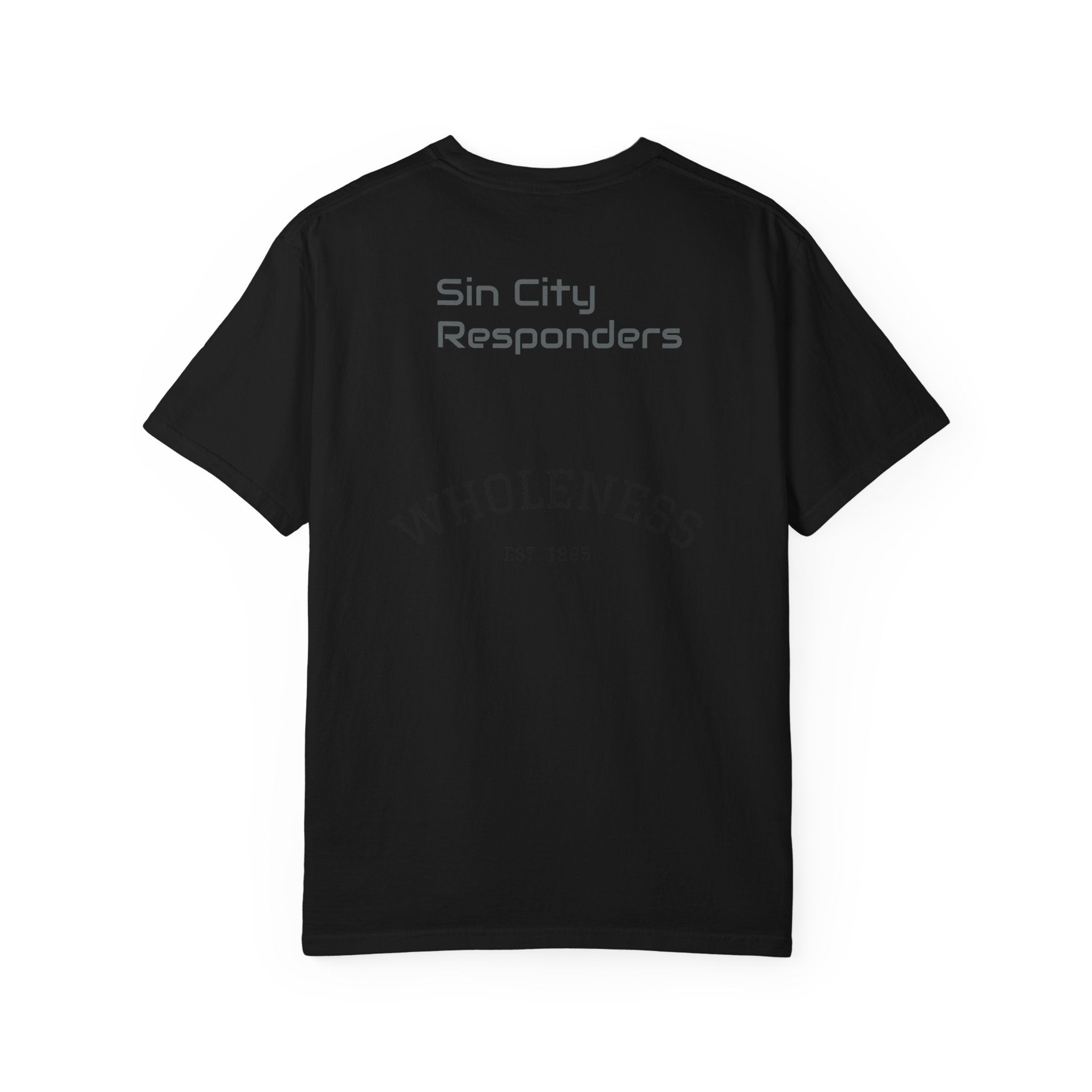 T-Shirt - "Tough on Crime / Never Fear the Dark" Sin City Responders Graphic
