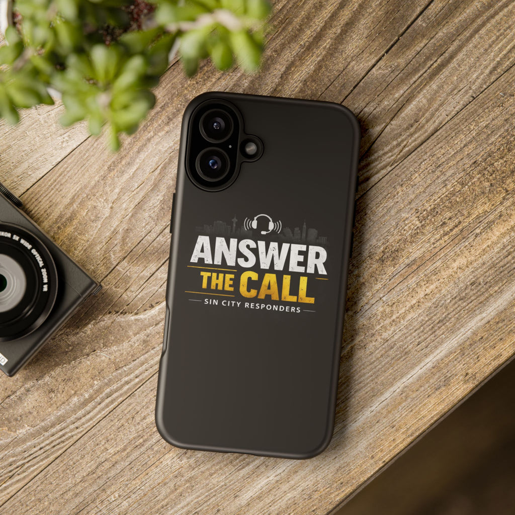 Phone Case - "Answer The Call" Sin City Responders Tough Protective Case