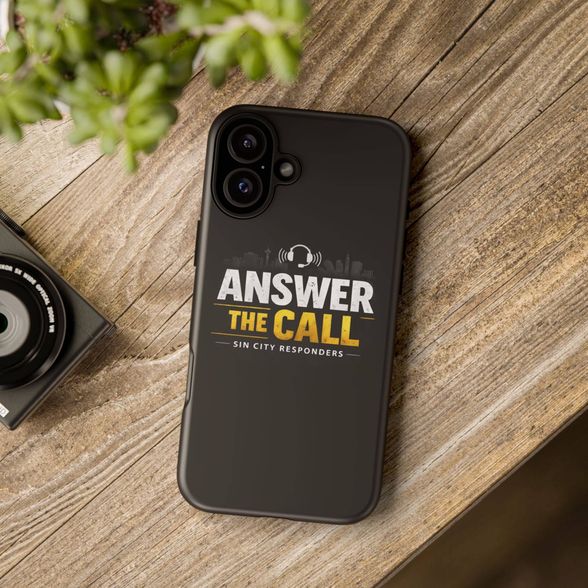 Phone Case - "Answer The Call" Sin City Responders Tough Protective Case