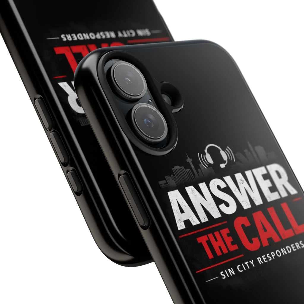 Answer The Call Tough Phone Case — Sin City Responders Protective Cover