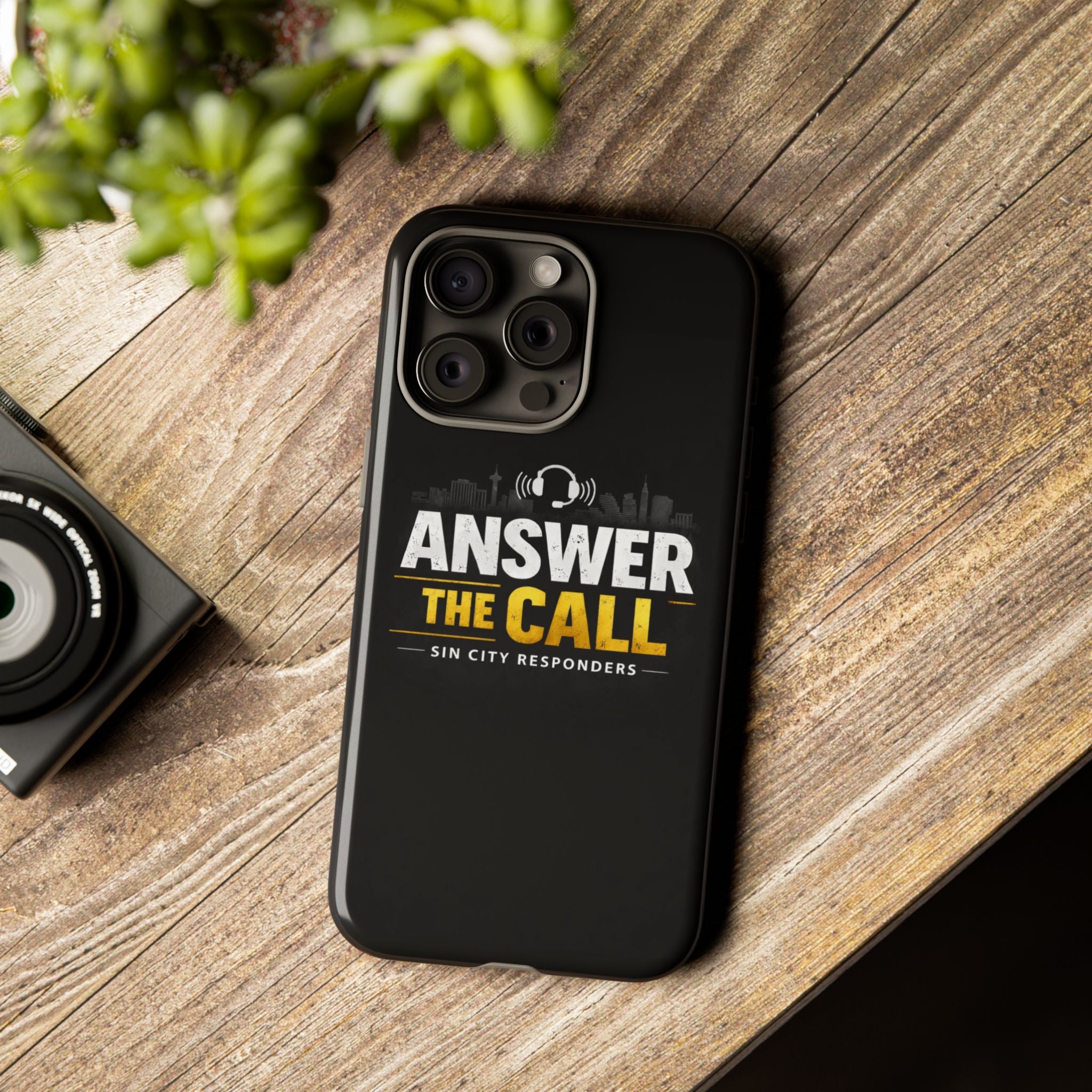 Phone Case - "Answer The Call" Sin City Responders Tough Protective Case