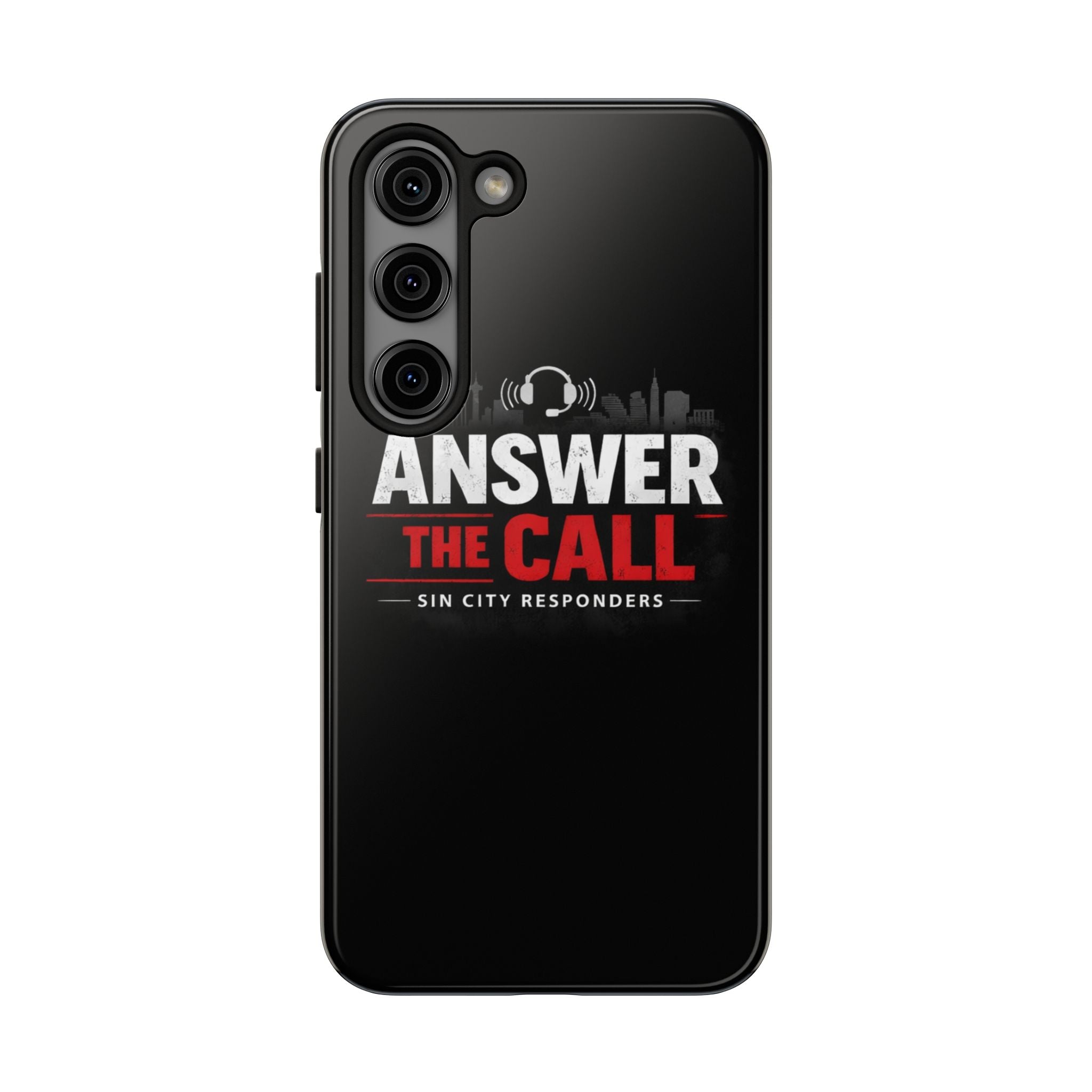 Answer The Call Tough Phone Case — Sin City Responders Protective Cover
