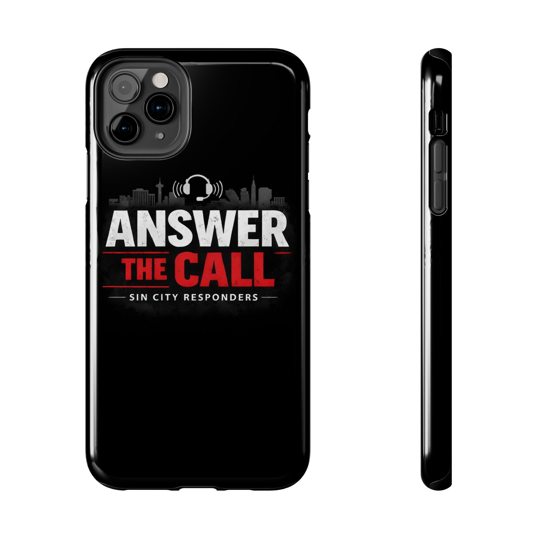 Answer The Call Tough Phone Case — Sin City Responders Protective Cover