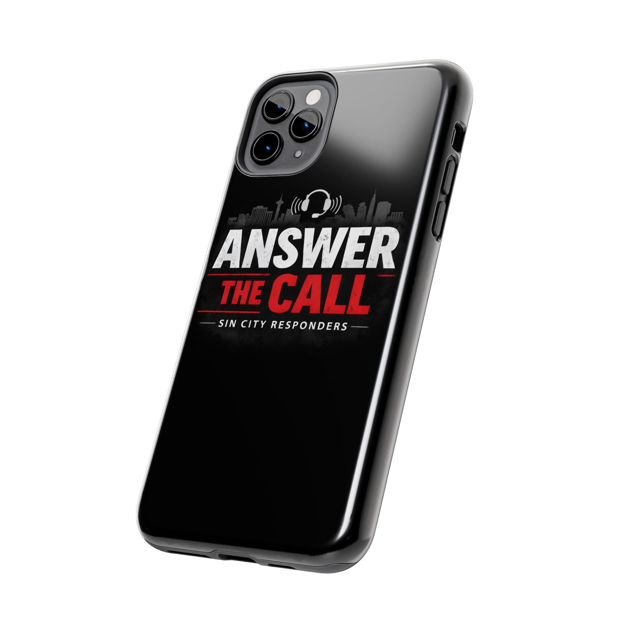 Answer The Call Tough Phone Case — Sin City Responders Protective Cover