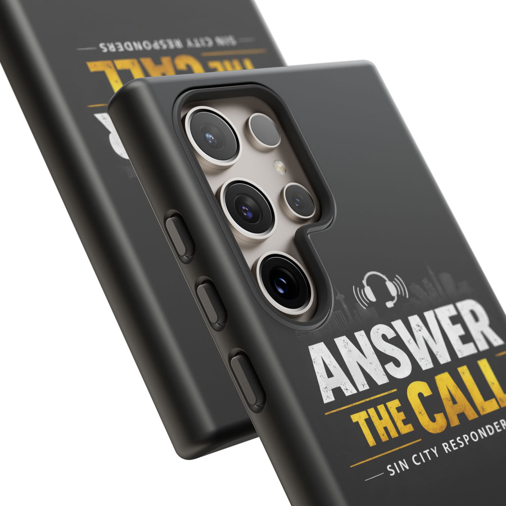 Phone Case - "Answer The Call" Sin City Responders Tough Protective Case