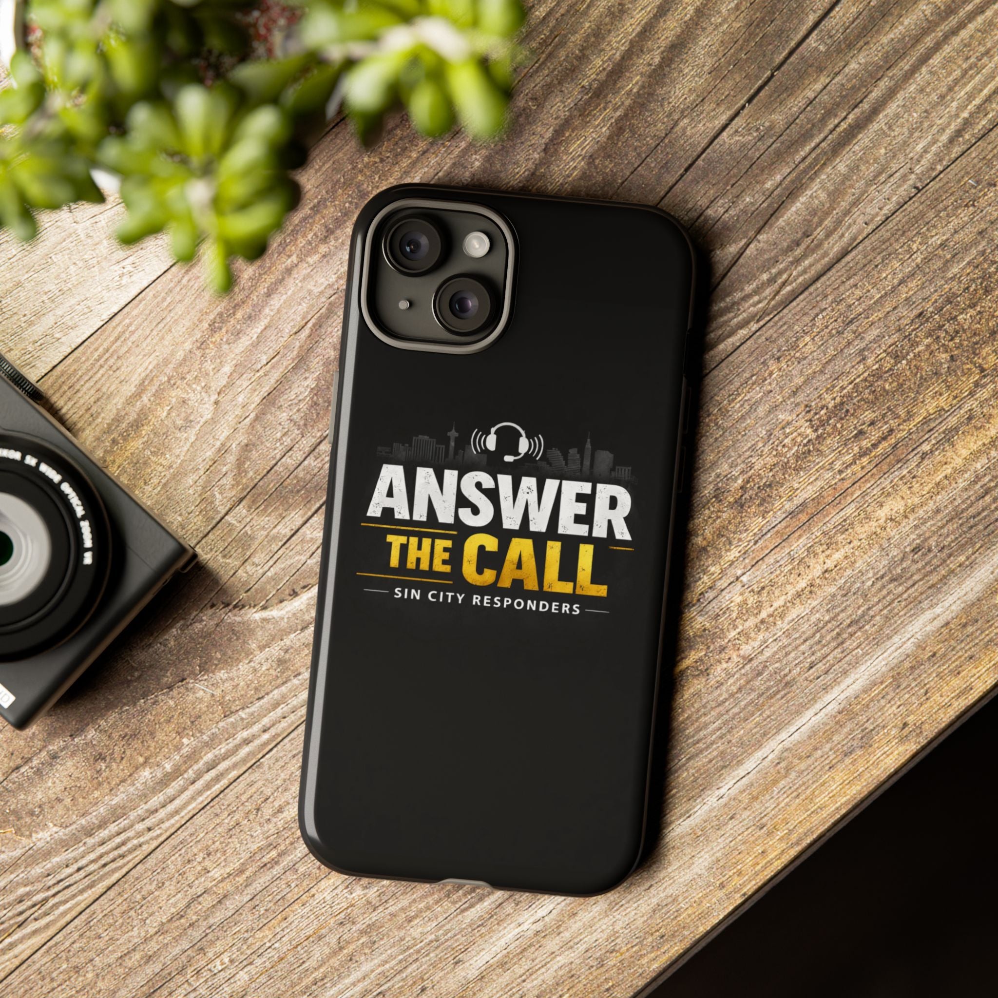 Phone Case - "Answer The Call" Sin City Responders Tough Protective Case
