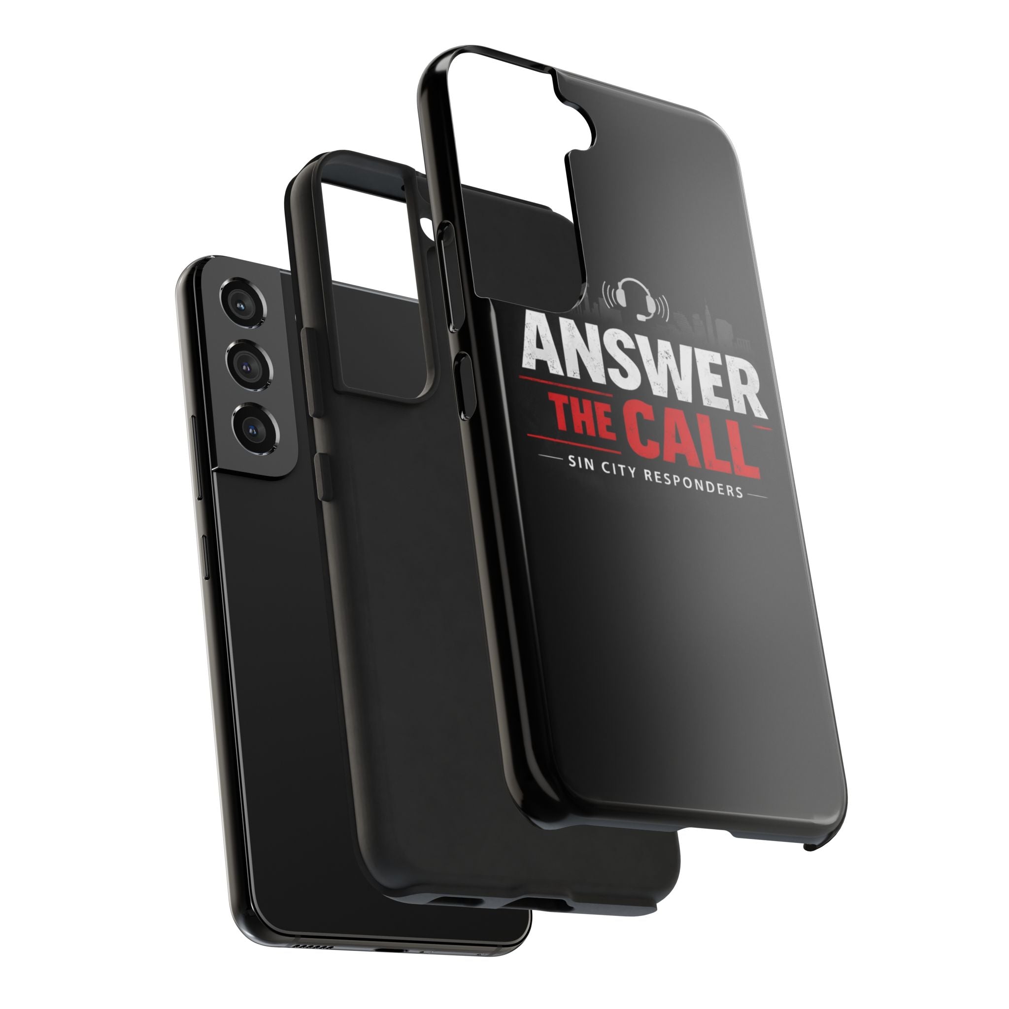 Answer The Call Tough Phone Case — Sin City Responders Protective Cover