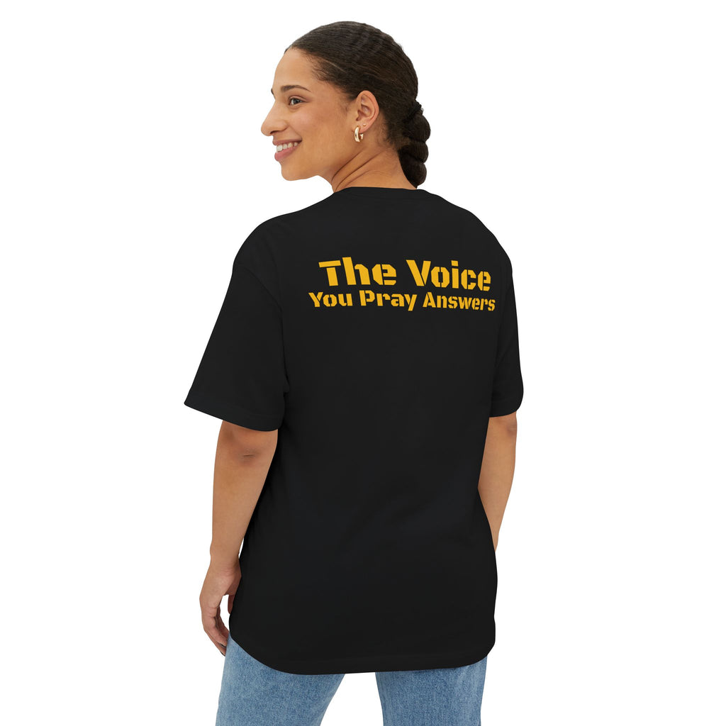Answer The Call T‑Shirt — "The Voice You Pray Answers" GOLD First Responder Tribute Tee