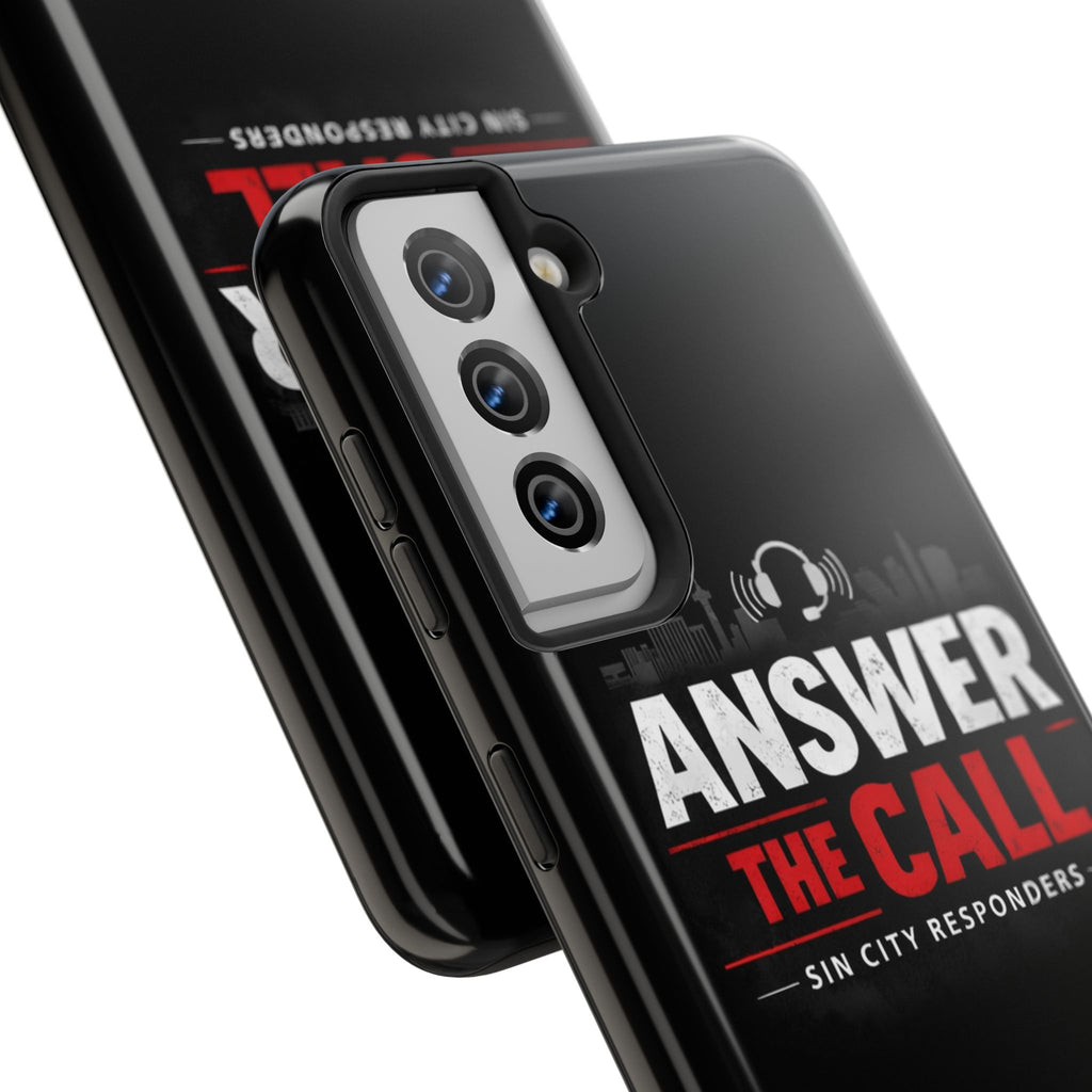 Answer The Call Tough Phone Case — Sin City Responders Protective Cover
