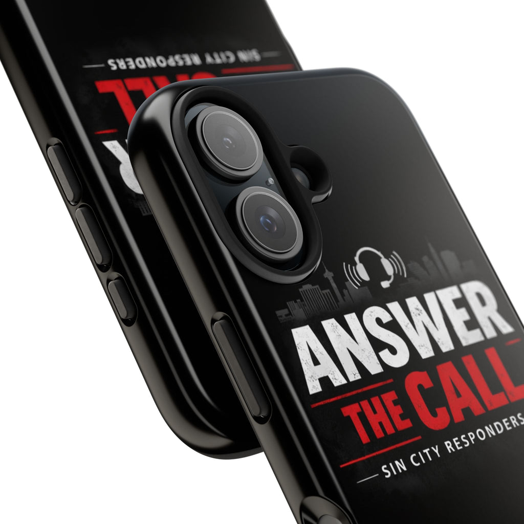 Answer The Call Tough Phone Case — Sin City Responders Protective Cover