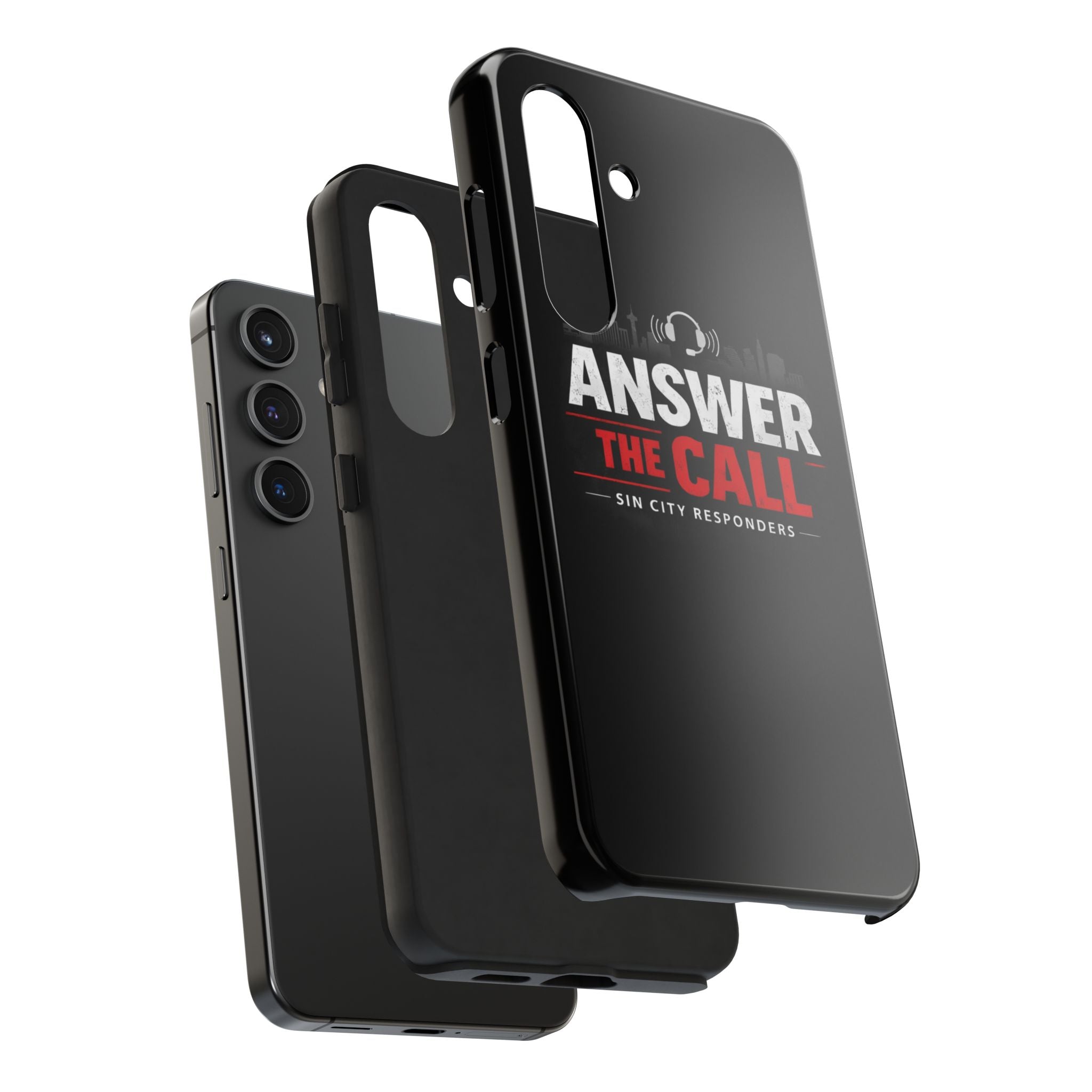 Answer The Call Tough Phone Case — Sin City Responders Protective Cover