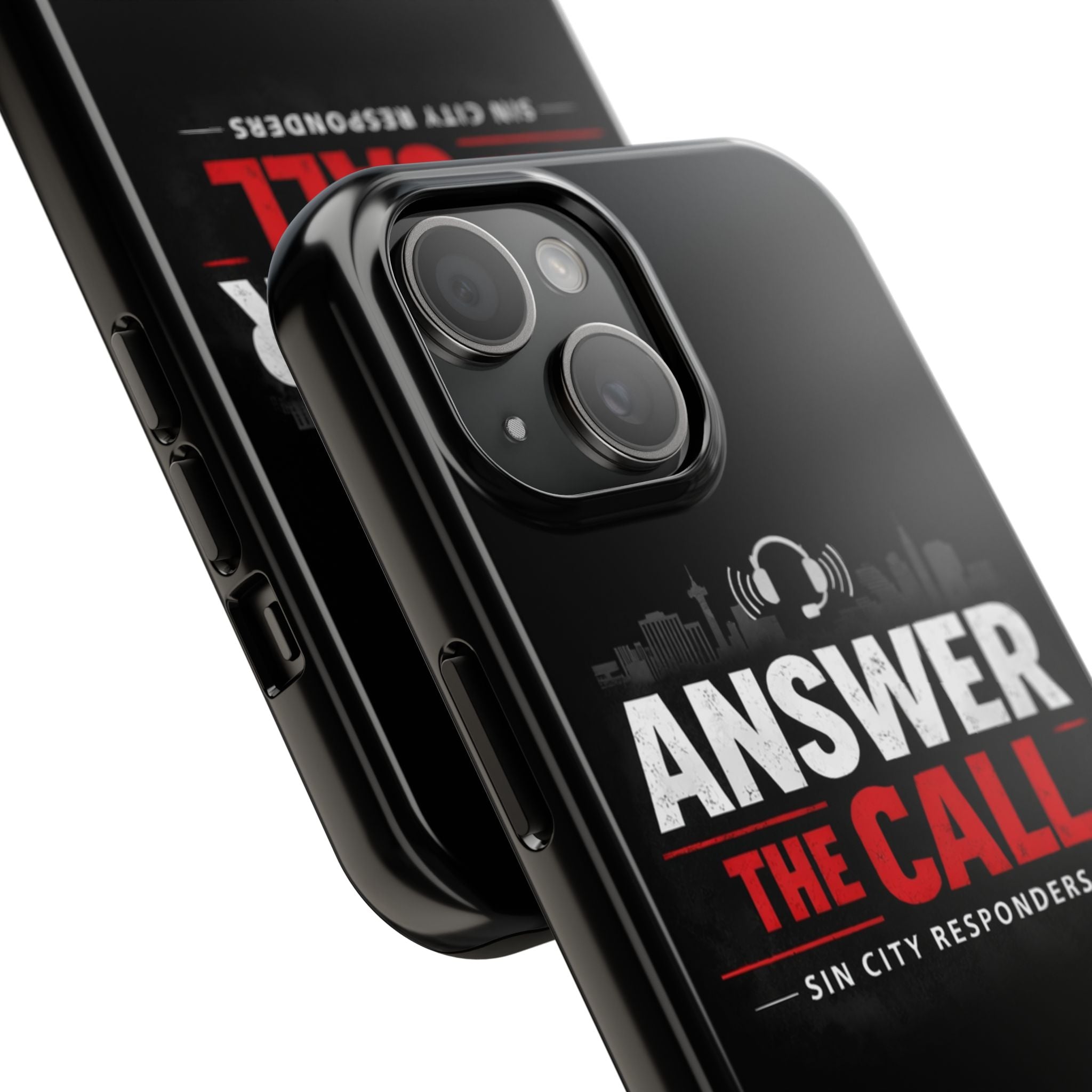 Answer The Call Tough Phone Case — Sin City Responders Protective Cover
