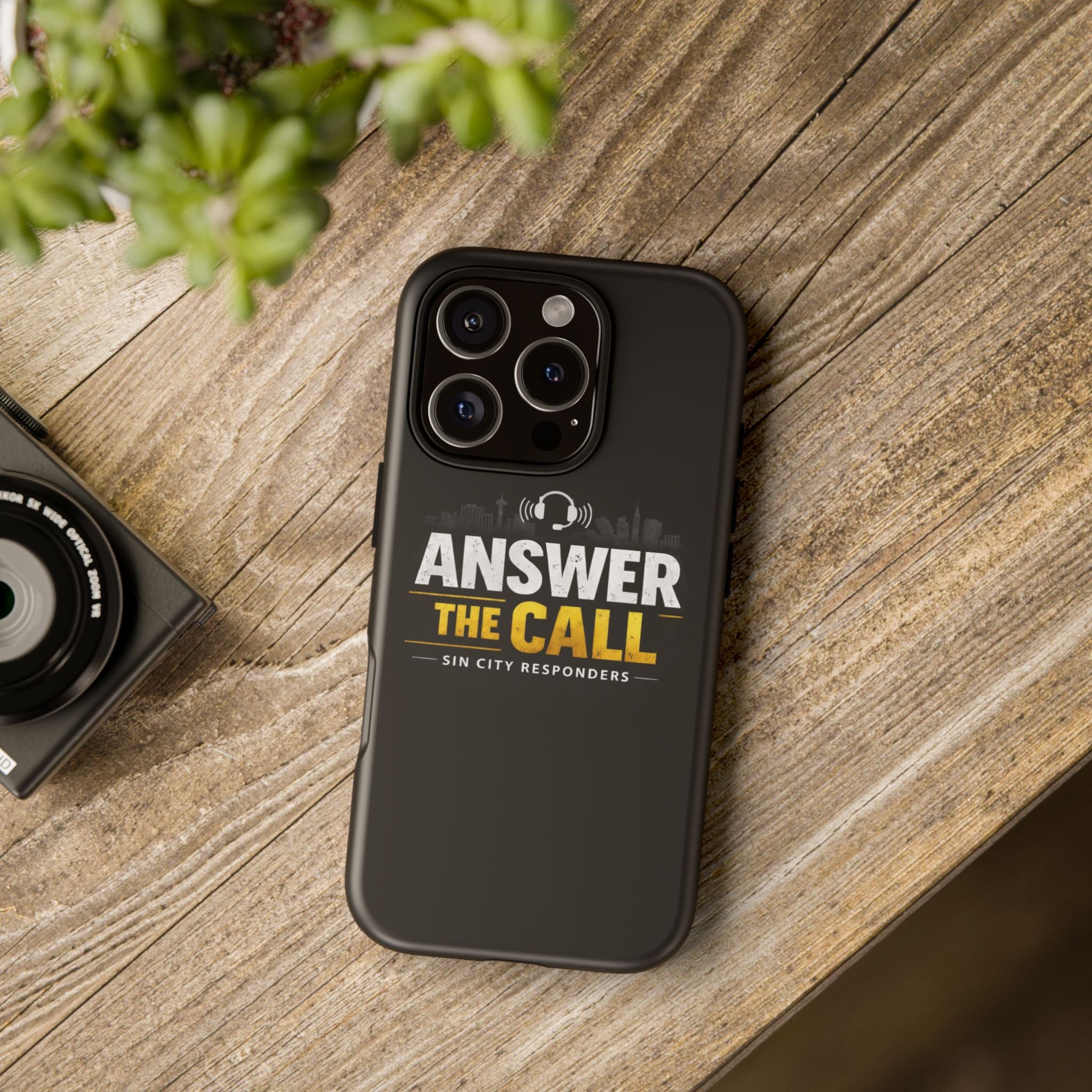 Phone Case - "Answer The Call" Sin City Responders Tough Protective Case