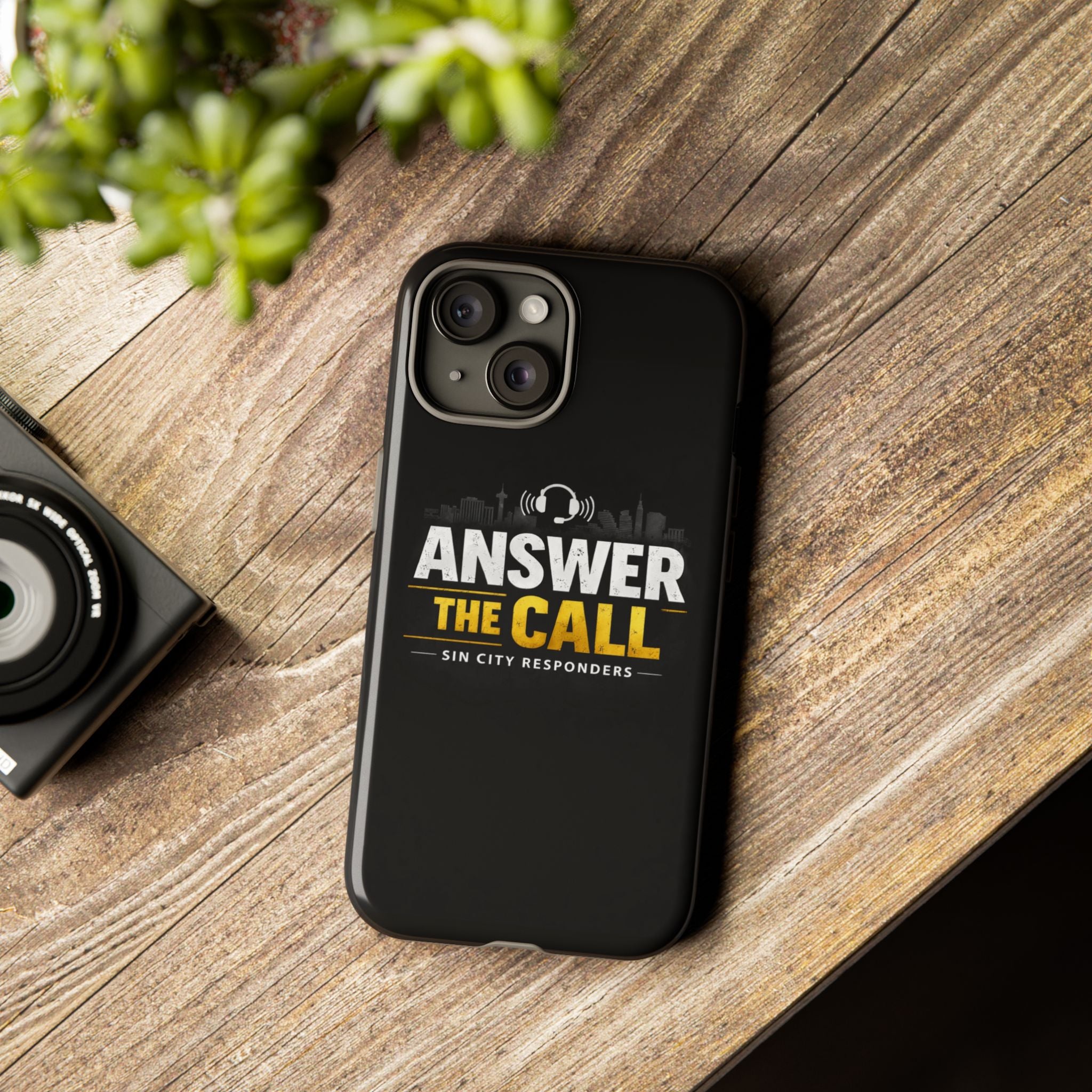 Phone Case - "Answer The Call" Sin City Responders Tough Protective Case