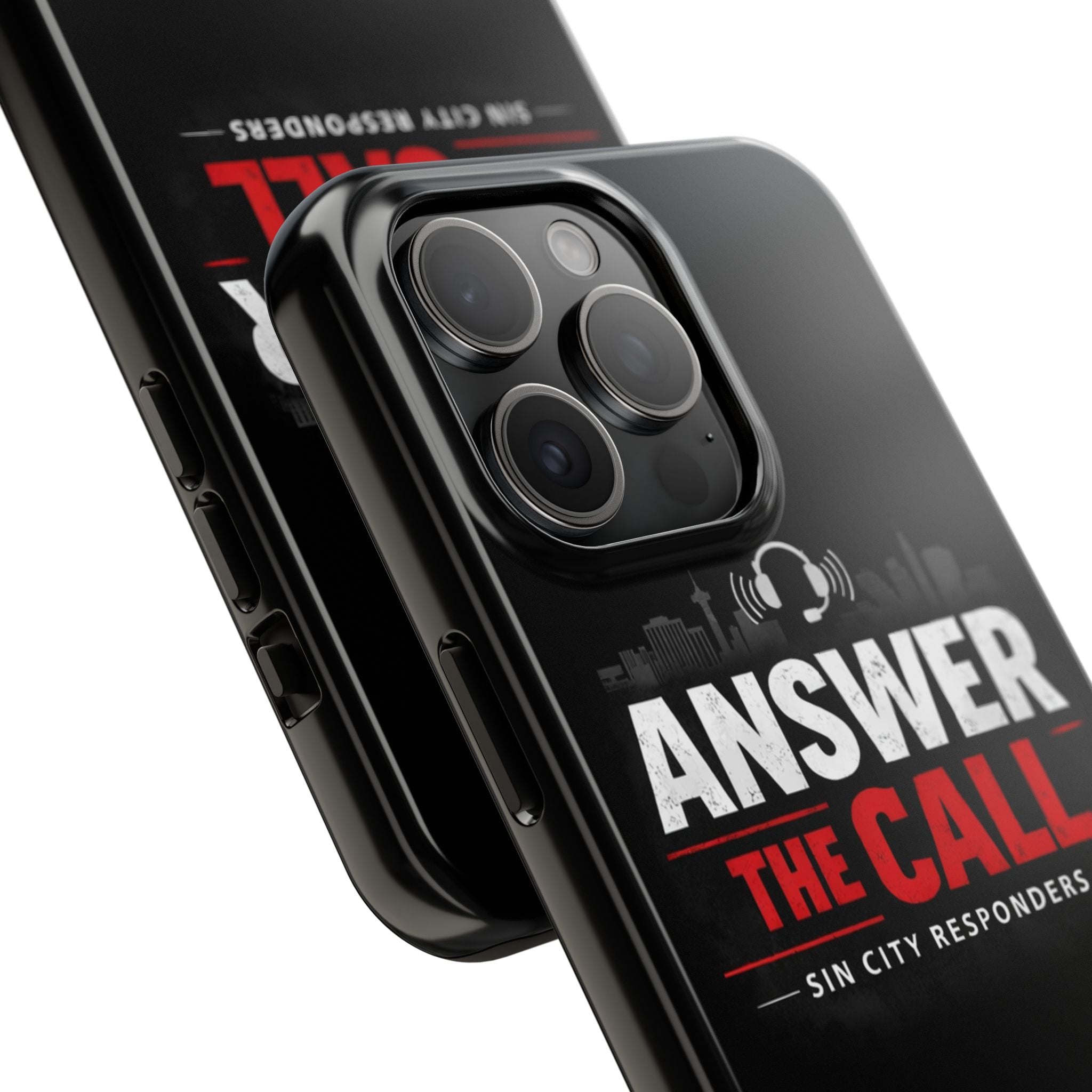Answer The Call Tough Phone Case — Sin City Responders Protective Cover