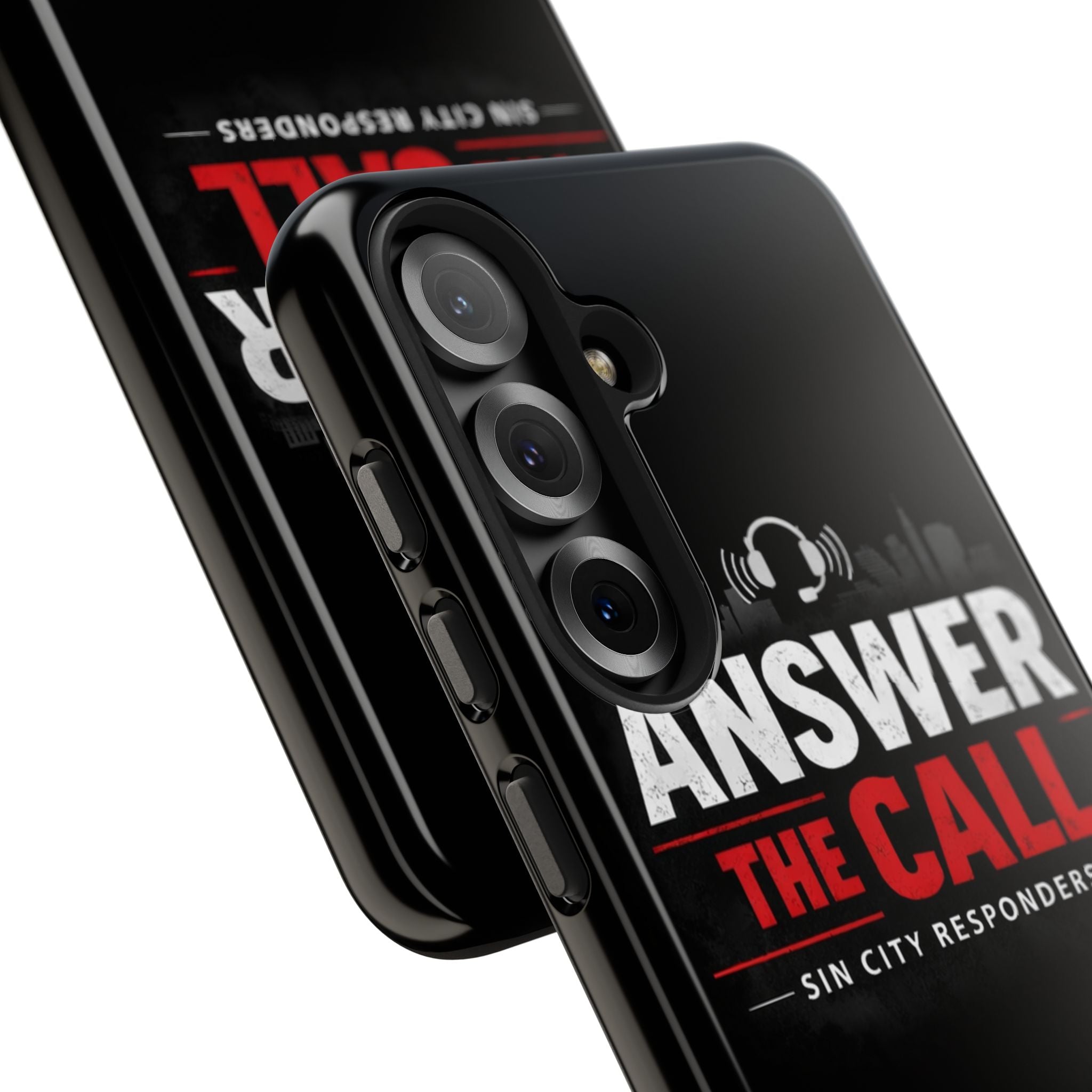 Answer The Call Tough Phone Case — Sin City Responders Protective Cover