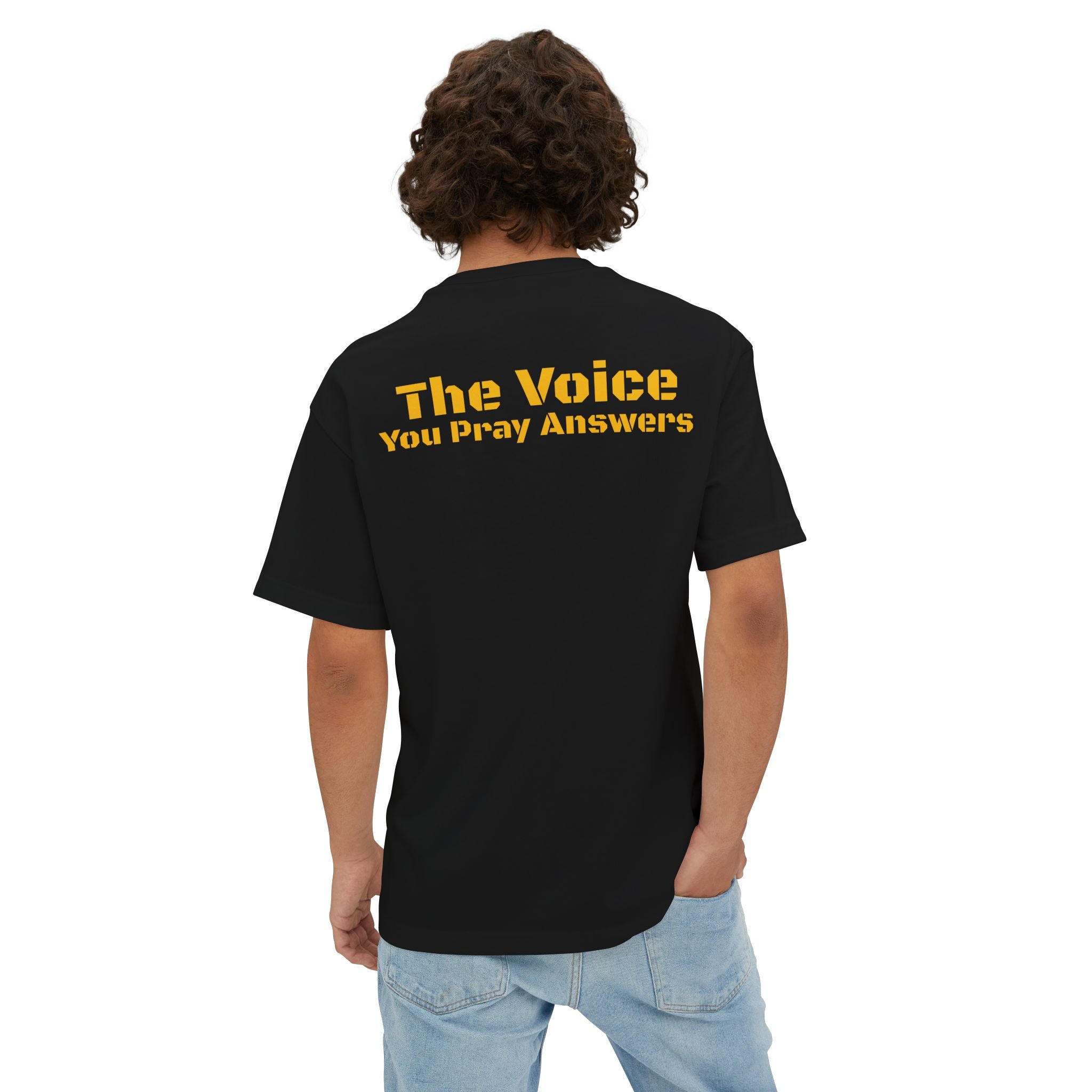 Answer The Call T‑Shirt — "The Voice You Pray Answers" GOLD First Responder Tribute Tee