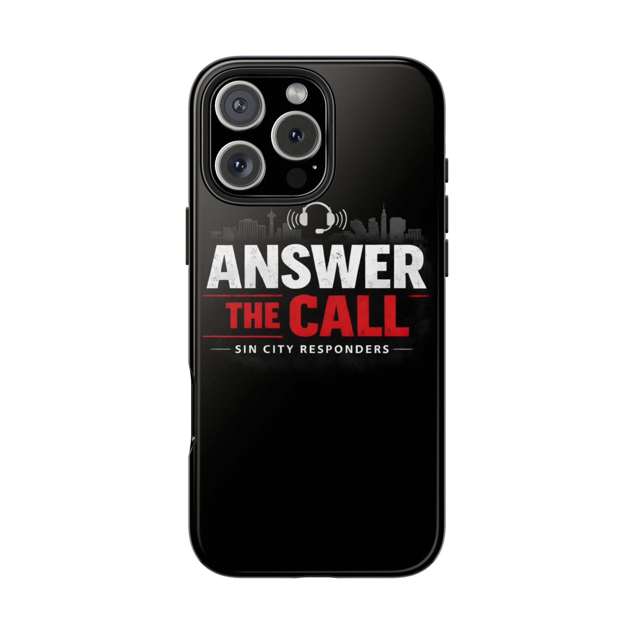 Answer The Call Tough Phone Case — Sin City Responders Protective Cover