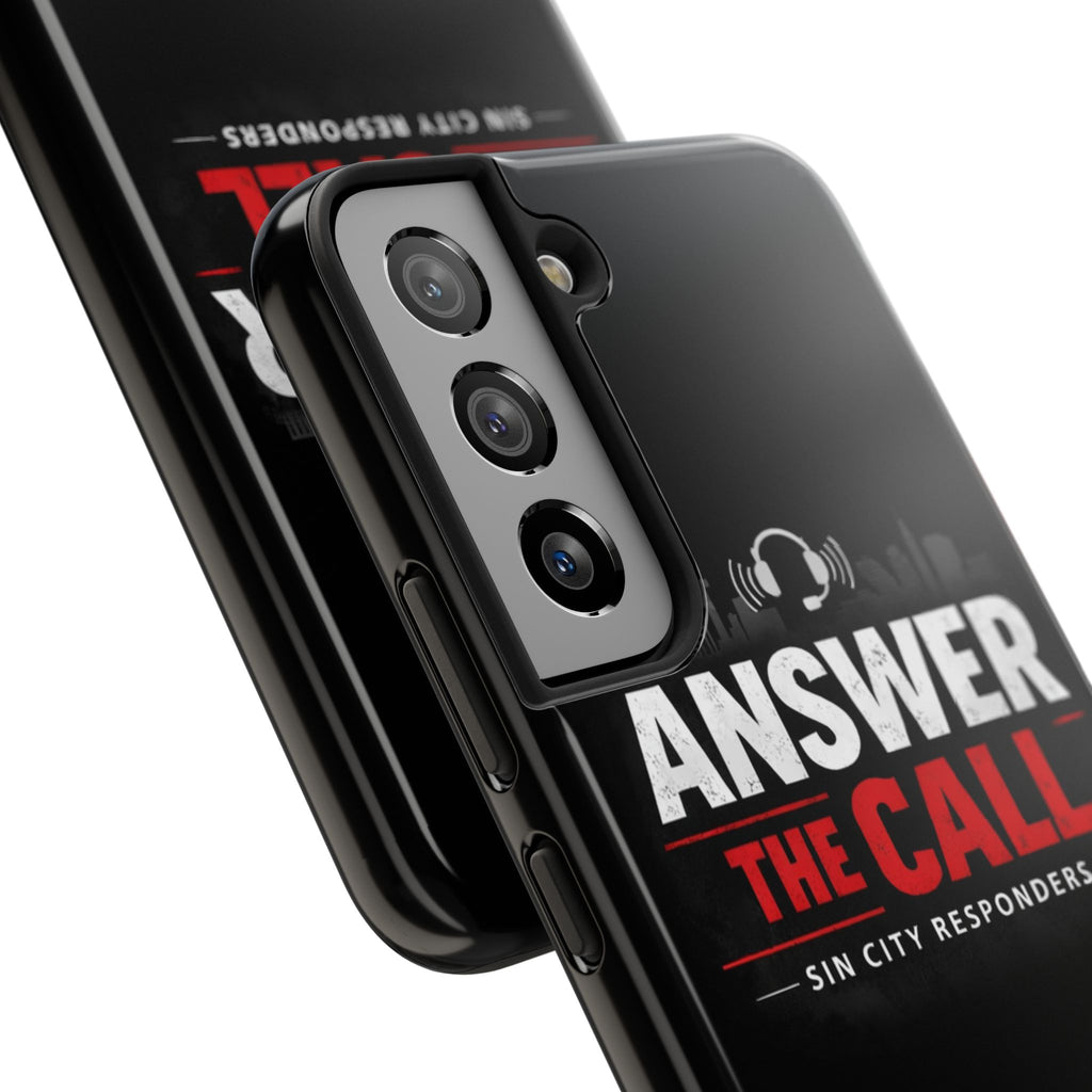 Answer The Call Tough Phone Case — Sin City Responders Protective Cover