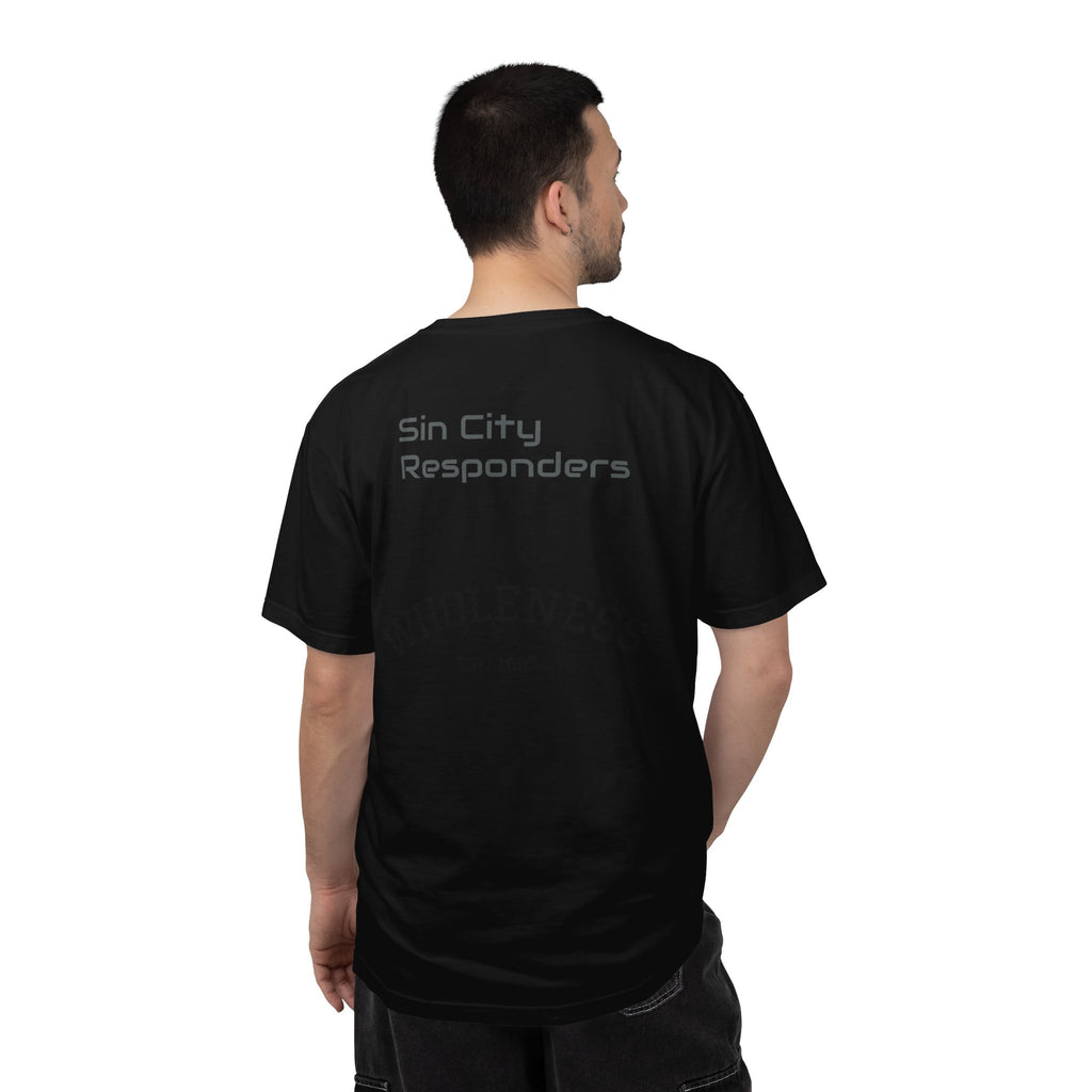 T-Shirt - "Tough on Crime / Never Fear the Dark" Sin City Responders Graphic