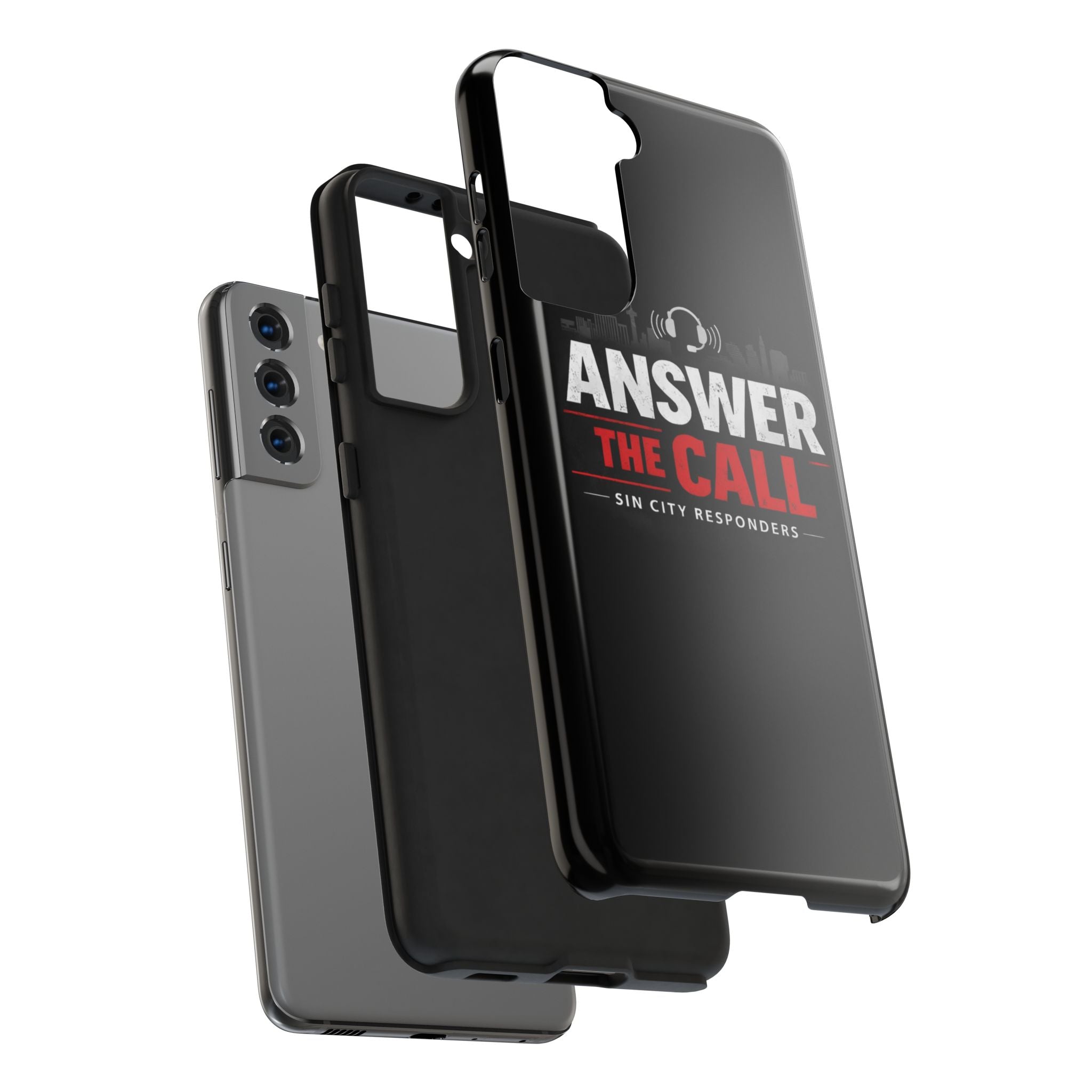 Answer The Call Tough Phone Case — Sin City Responders Protective Cover