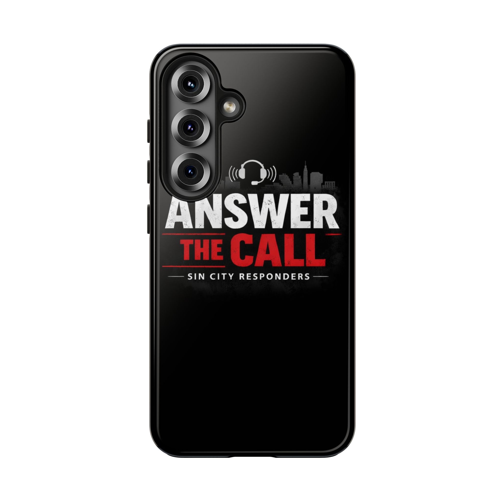 Answer The Call Tough Phone Case — Sin City Responders Protective Cover
