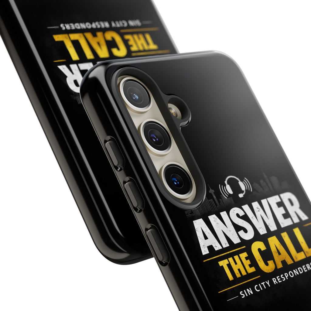 Phone Case - "Answer The Call" Sin City Responders Tough Protective Case