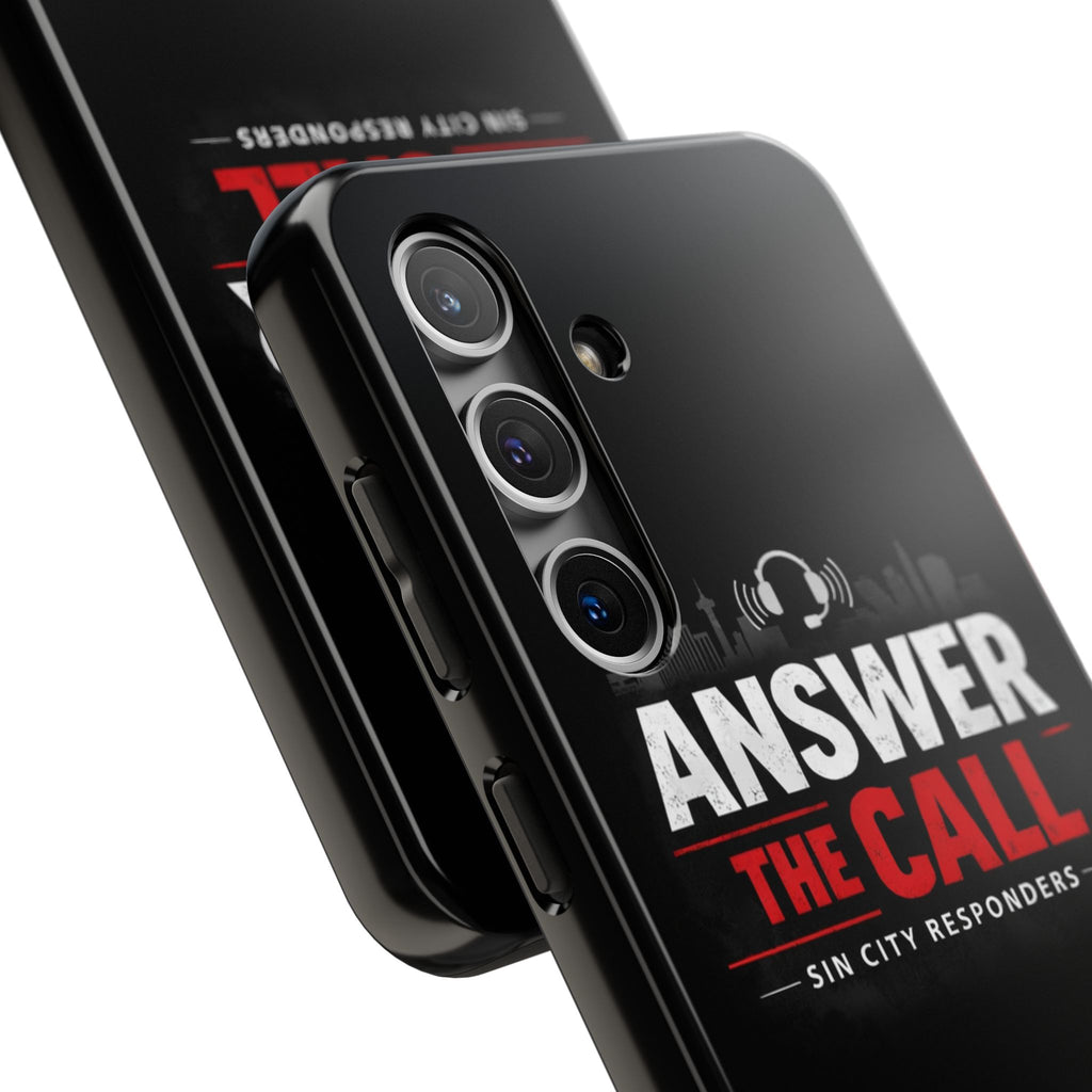 Answer The Call Tough Phone Case — Sin City Responders Protective Cover