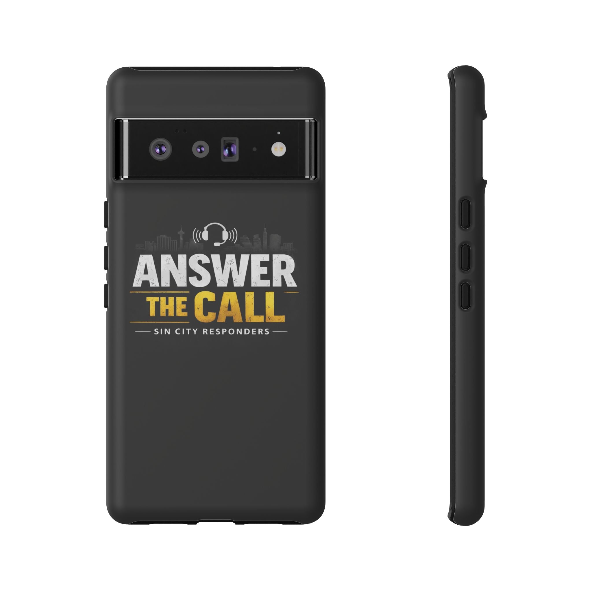 Phone Case - "Answer The Call" Sin City Responders Tough Protective Case