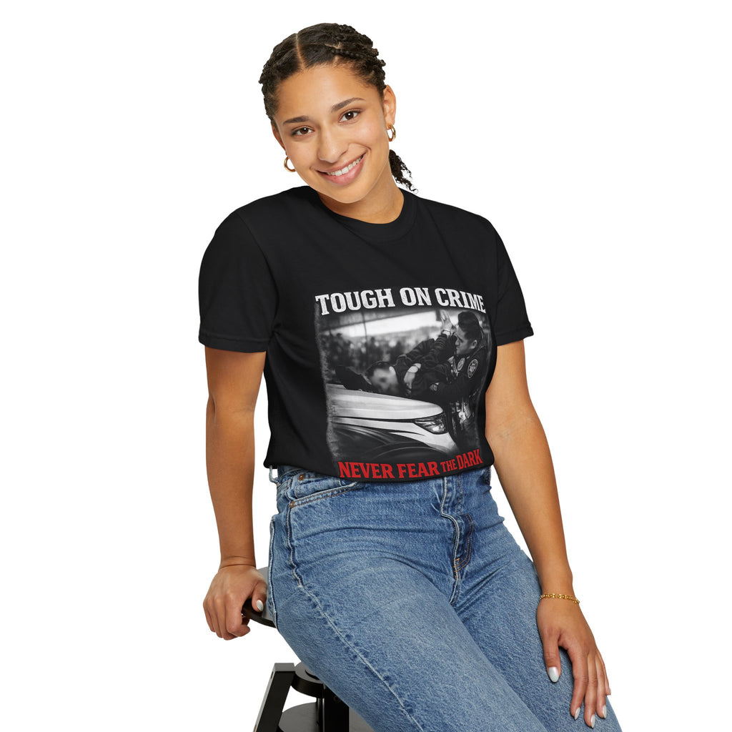 T-Shirt - "Tough on Crime / Never Fear the Dark" Sin City Responders Graphic