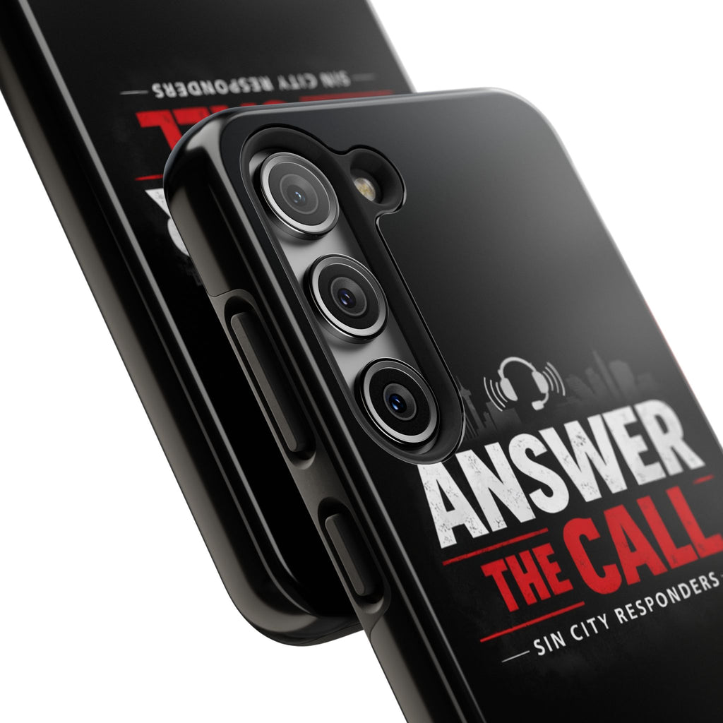 Answer The Call Tough Phone Case — Sin City Responders Protective Cover