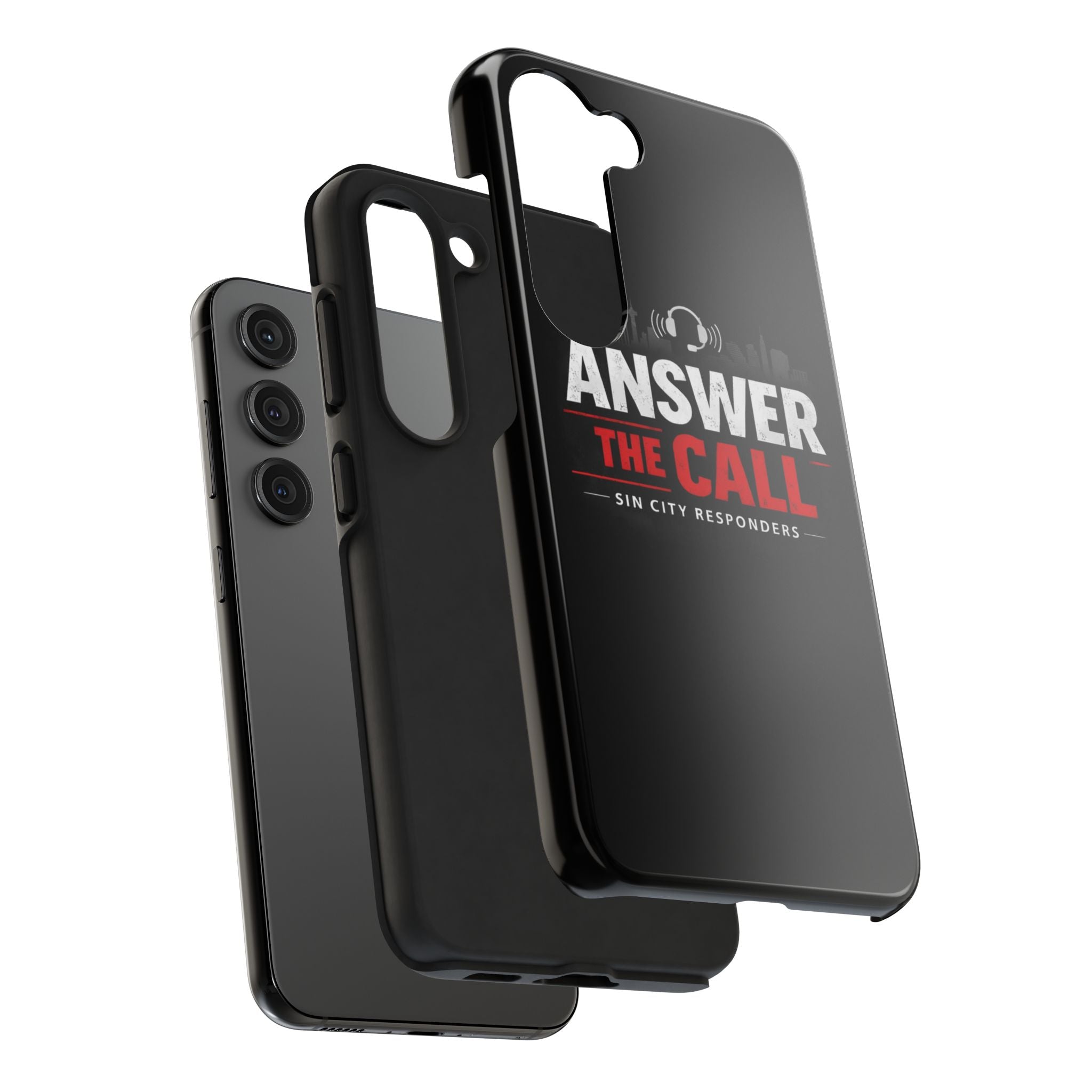 Answer The Call Tough Phone Case — Sin City Responders Protective Cover