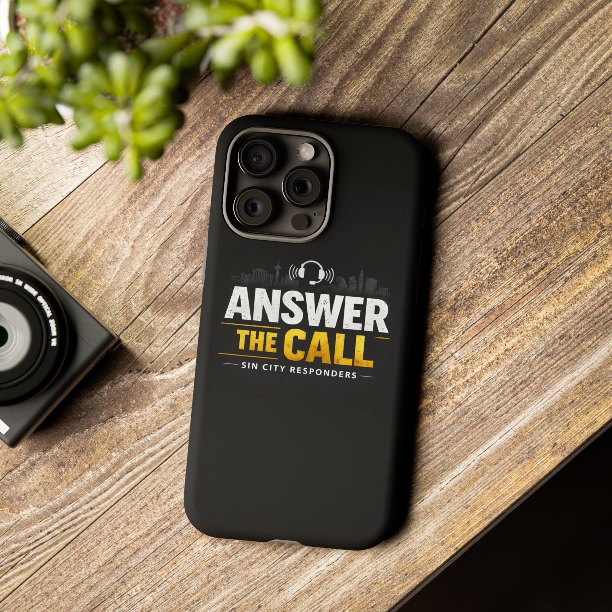 Phone Case - "Answer The Call" Sin City Responders Tough Protective Case